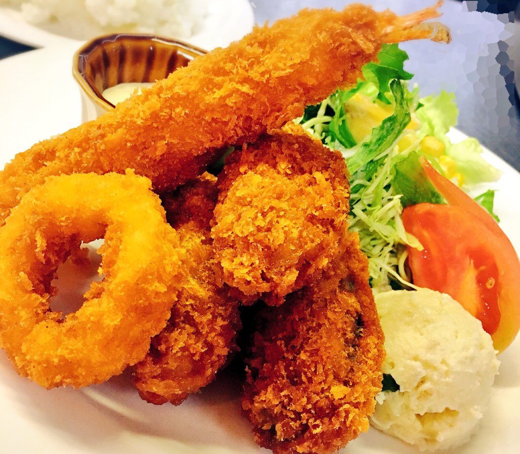 広島産カキフライa