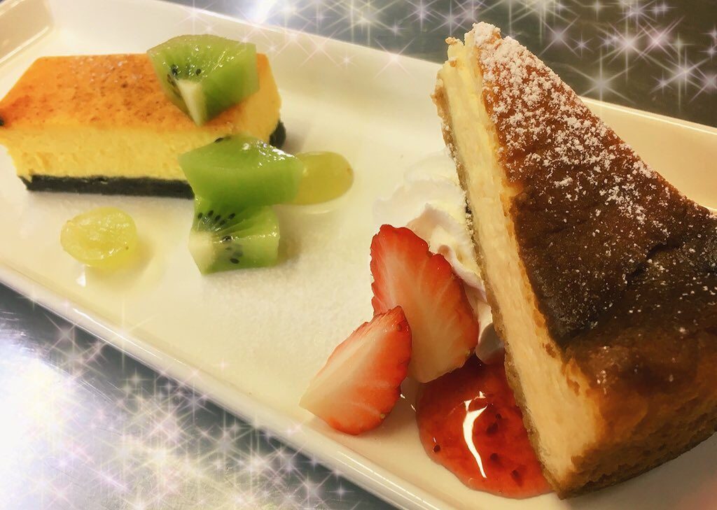 2種のチーズケーキ