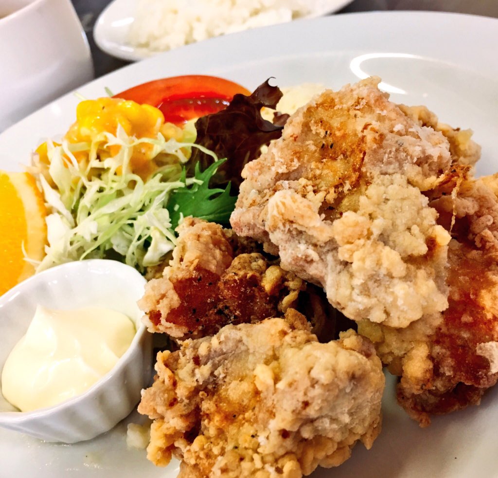 から揚げ定食
